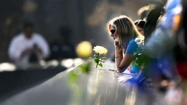 Cerimônia de homenagem às vítimas dos atentados de 11 de setembro de 2001, em Nova York