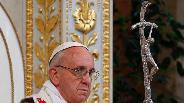Papa Francisco preside missa solene na Basílica de São Paulo de Fora dos Muros, em Roma
