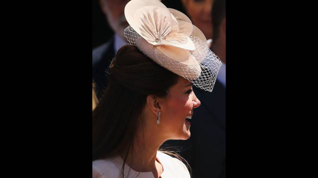 Kate Middleton no 60º de coroação da rainha Elizabeth II
