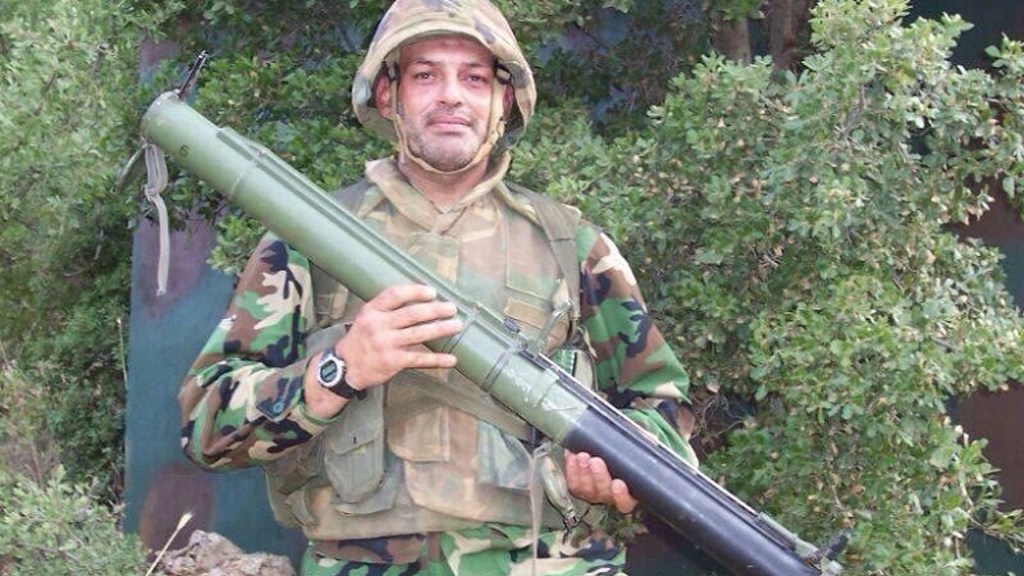 Ali Bazzi, alto comandante do Hezbollah morto em combate na Síria