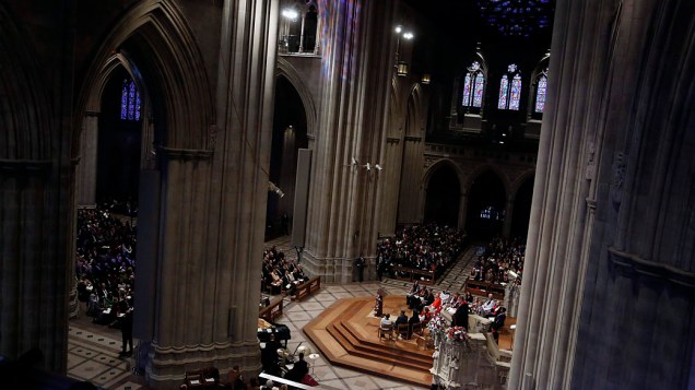 Barack Obama participa de Culto de Oração da Posse Presidencial na Catedral Nacional de Washington