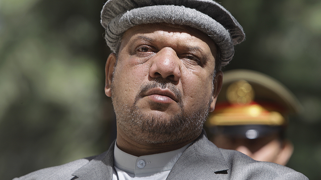 Mohammed Qasim Fahim, vice-presidente do Afeganistão