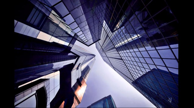 Foto integrante do livro Vertical Horizon publicado pela Asian One sobre os prédios de Hong Kong