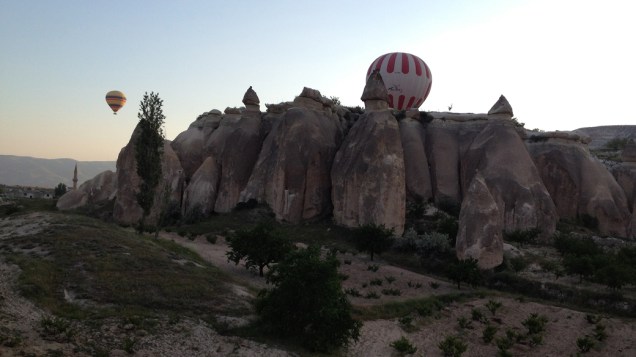 Passeio de balão na Capadócia, Turquia