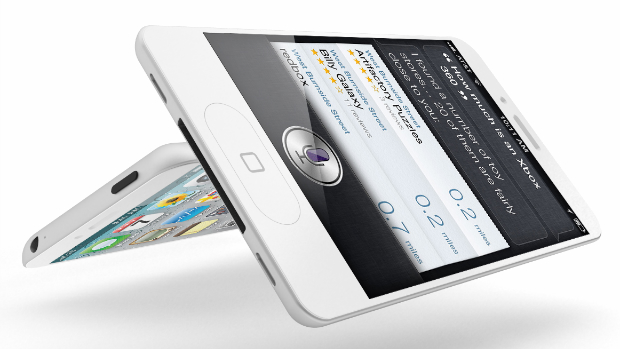 Ilustração mostra como seria o iPhone 5 segundo boatos publicados pelo site MacRumors