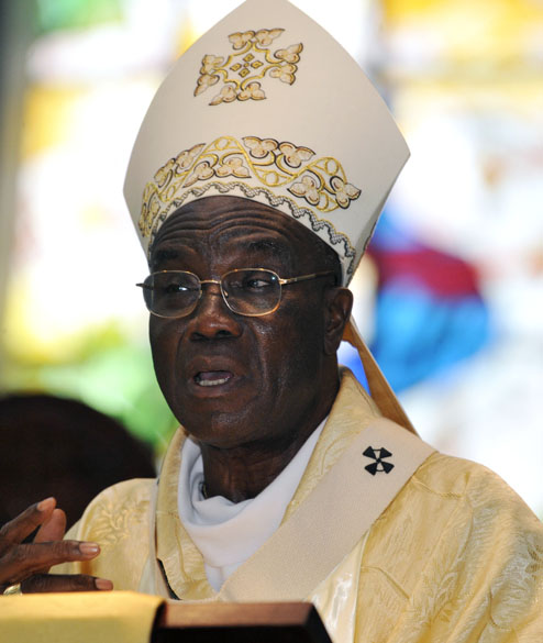 Monsenhor Jean-Pierre Kutwa, Arcebispo de Abidjan (Costa do Marfim)