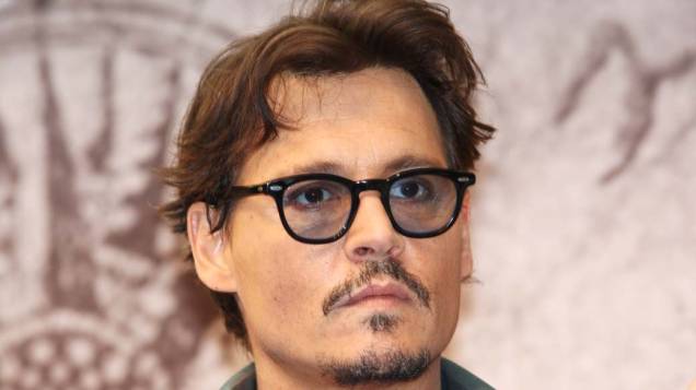 O ator Johnny Depp em Londres