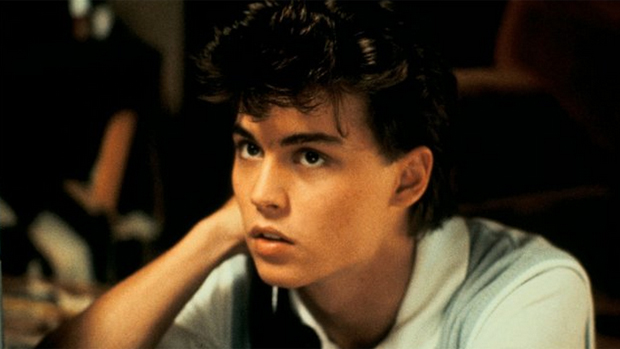 Johnny Depp no filme A Hora do Pesadelo