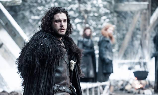 Jon Snow (Kit Harington) na quinta temporada de Game of Thrones