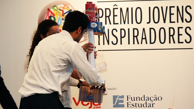 Os 50 finalistas do Prêmio Jovens Inspiradores, parceria entre VEJA.com e a Fundação Estudar, se encontram pela primeira vez em São Paulo