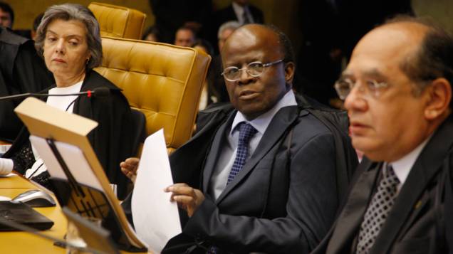 Relator do julgamento da Ação Penal 470, ministro Joaquim Barbosa