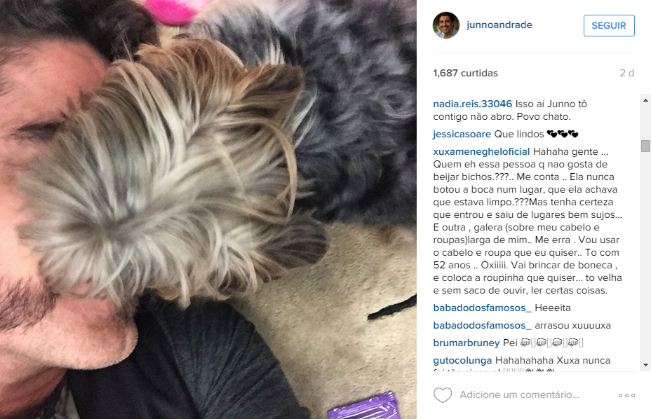 Xuxa se irrita com fãs e dá resposta atravessada no Instagram