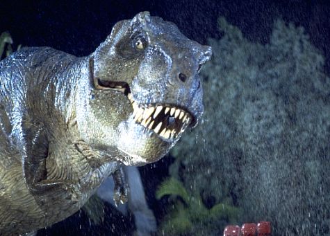 Cena do filme 'Jurassic Park'
