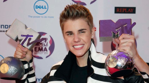 <p>Justin Bieber no MTV Europe Music Awards, na Grã-Bretanha</p> <p>Justin Bieber no MTV Europe Music Awards, na Grã-Bretanha</p>