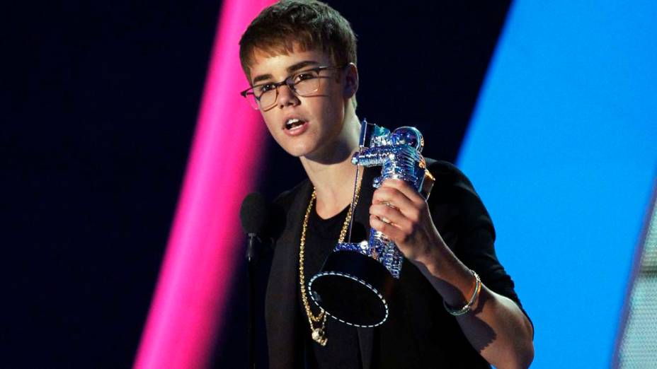 <p>Justin Bieber no MTV Video Music Awards em Los Angeles</p>