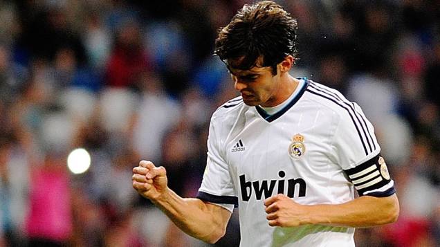 Kaká, do Real Madrid, em ação contra o Millionarios