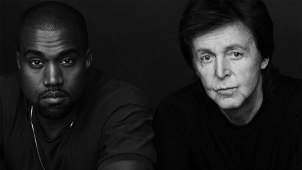 Kanye West e Paul McCartney Kanye West e Paul McCartney