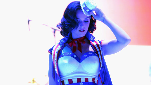 Katy Perry durante apresentação nos Estados Unidos