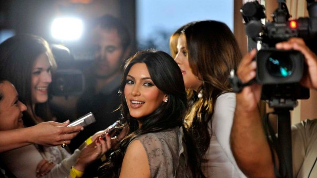 Kim Kardashian em West Hollywood, Califórnia