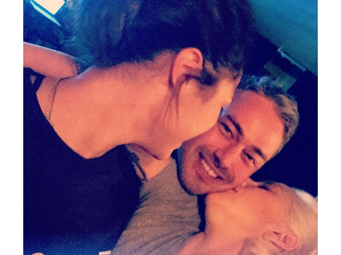 Lady Gaga, Taylor Kinney e Monica Raymund