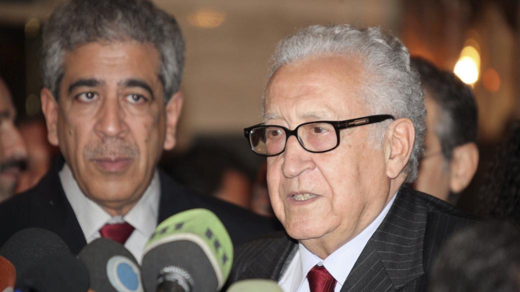 Lakhdar Brahimi, enviado da ONU para a Síria