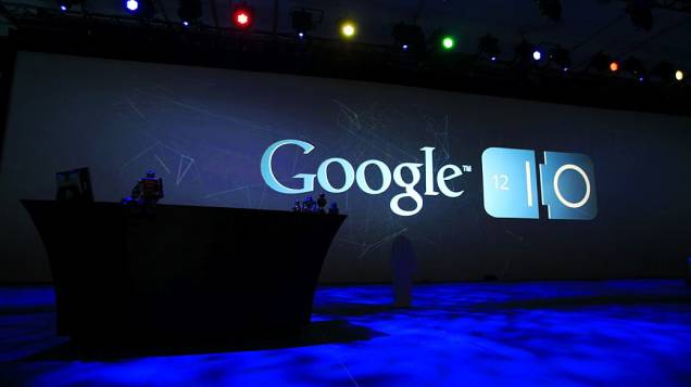 Google apresenta suas novidades durante conferência Google I / O no Moscone Center em São Francisco, Califórnia