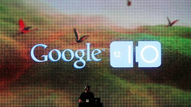 Google apresenta suas novidades durante conferência Google I / O no Moscone Center em São Francisco, Califórnia