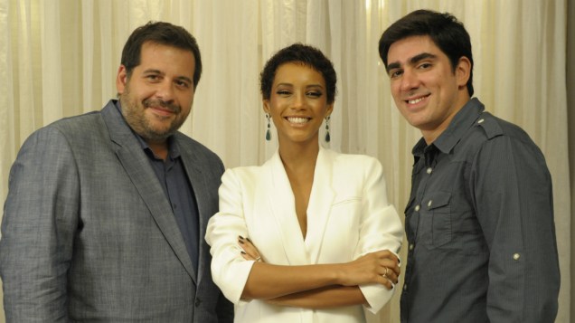 Marcelo Adnet, Leandro Hassum e Thaís Araújo: elenco de O Dentista Mascarado