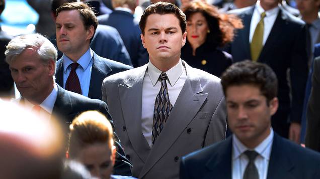 <p>Leonardo DiCaprio é Jordan Belfort em O Lobo de Wall Street</p>