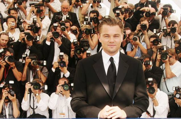 <p>Leonardo DiCaprio chega ao Festival Internacional de Cannes, em 2007.</p>