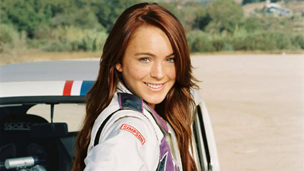 Lindsay Lohan no filme Herbie: Meu Fusca Turbinado, de 2005