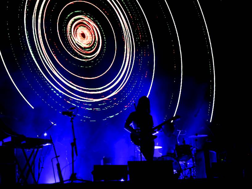 Show da banda Tame Impala durante o primeiro dia do Lollapalooza 2016, em São Paulo