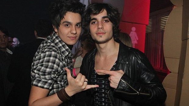 Luan Santana e Fiuk no Prêmio Multishow