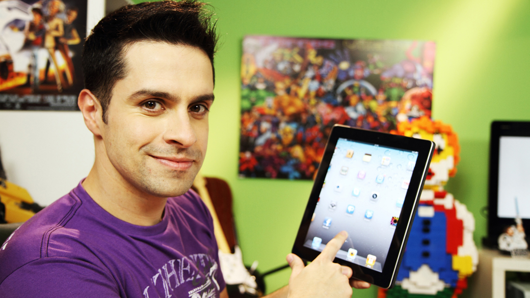 Luciano Amaral, apresentador do canal PlayTV