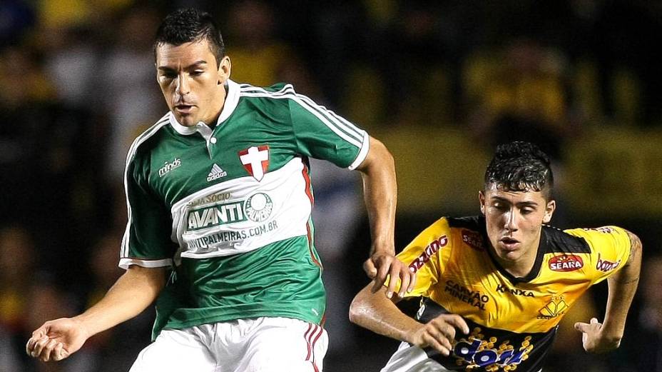 Palmeiras, de Lúcio, estreou novo terceiro uniforme neste domingo