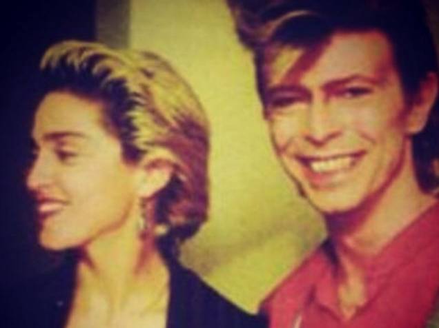 Madonna e David Bowie