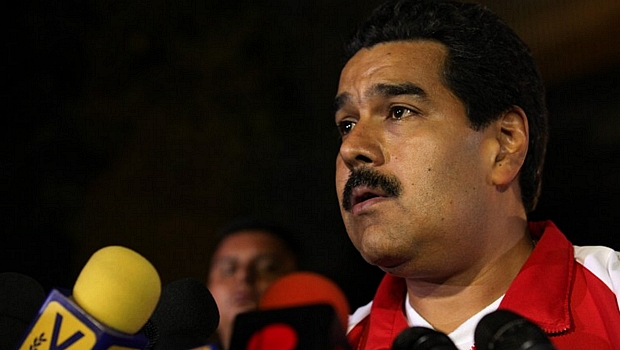 O vice-presidente venezuelano, Nicolás Maduro