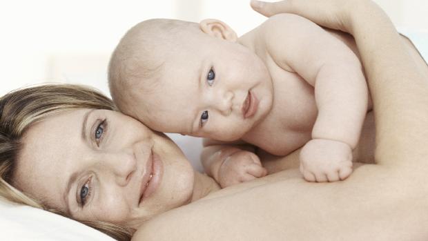 Mãe com bebê