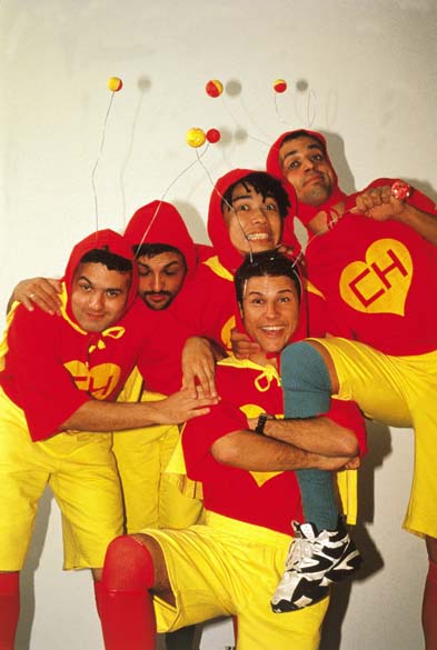 Integrantes do conjunto Mamonas Assassinas - 1995 Integrantes do conjunto Mamonas Assassinas - 1995