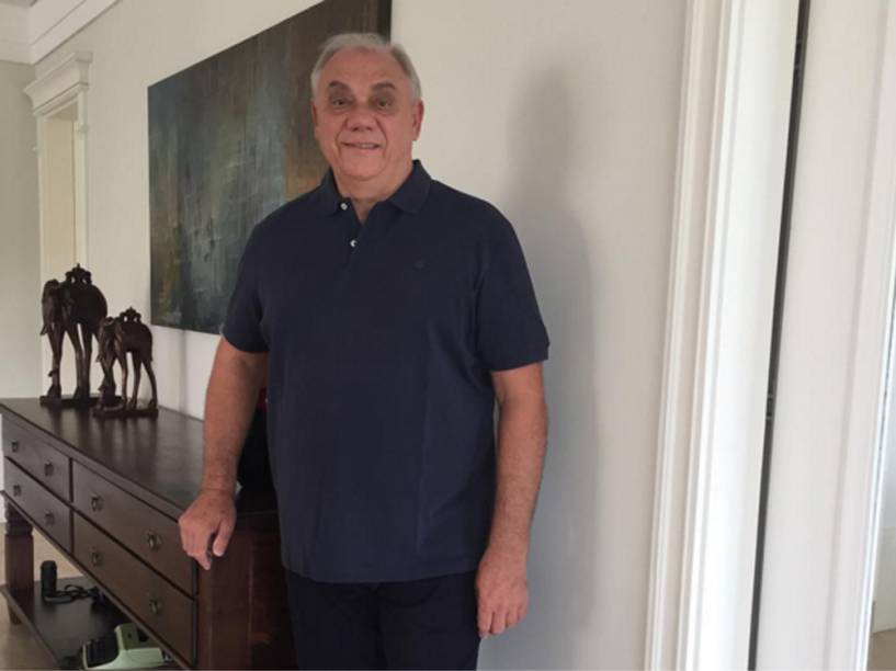 O apresentador do Cidade Alerta, Marcelo Rezende