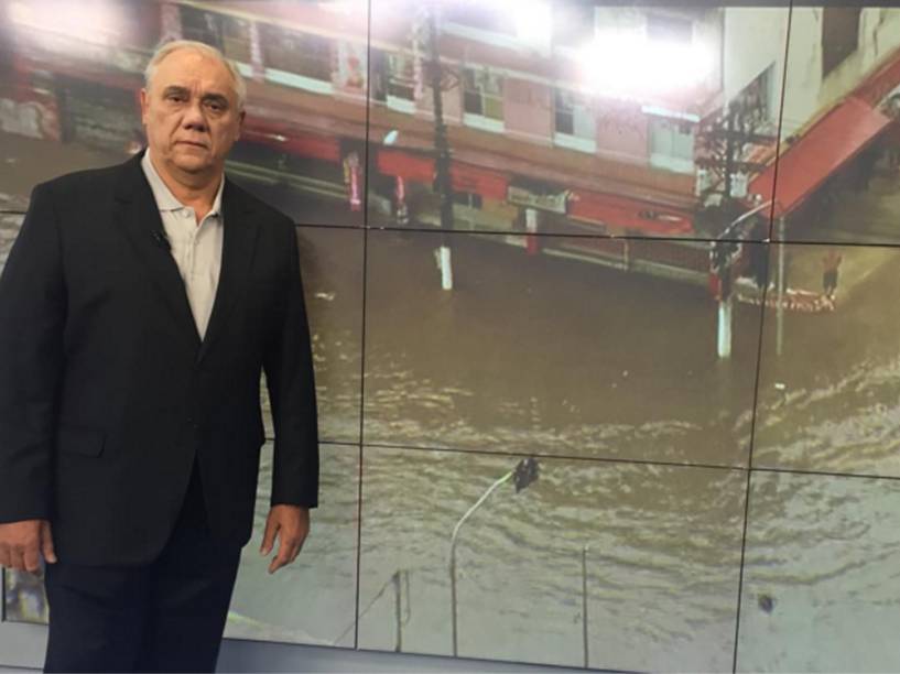 O apresentador do Cidade Alerta, Marcelo Rezende