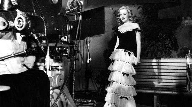 Marilyn Monroe em teste de filmagem em 1946