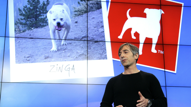 Mark Pincus, CEO da Zynga, apresenta novidades da companhia durante evento