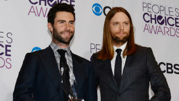 Membros da banda Maroon 5
