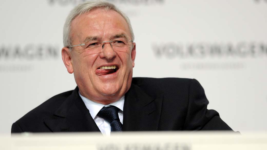 Martin Winterkorn, presidente da Volkswagen, renunciou ao cargo