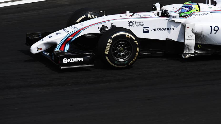 Felipe Massa levou a Williams ao terceiro lugar no GP Brasil 2014