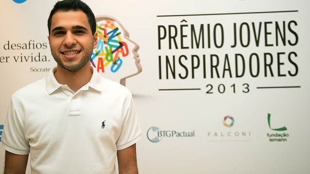 Matheus Goyas, finalista do Prêmio Jovens Inspiradores