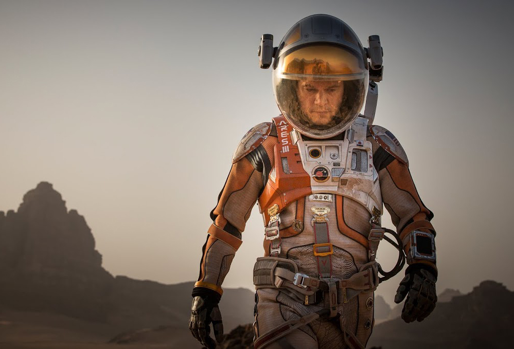 Matt Damon no filme ‘Perdido em Marte’