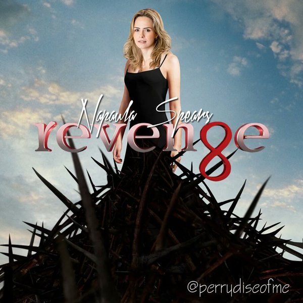 Ana Paula ganhou figurino de Emily Thorne, a protagonista da cultuada série Revenge que traça um plano ardiloso para se vingar dos responsáveis pela morte do pai