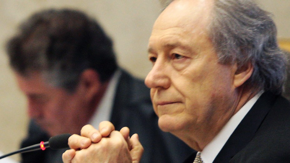 O ministro Ricardo Lewandowski, revisor do processo do mensalão no Supremo Tribunal Federal (STF)